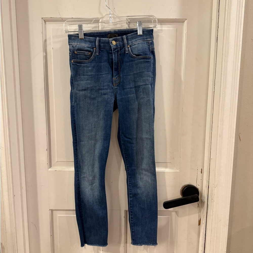 MOTHER Raw Hem Jeans 24